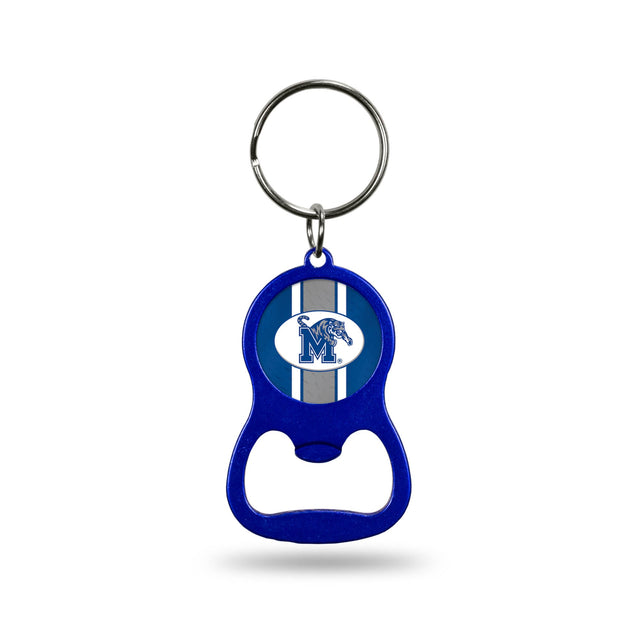 Memphis Tigers Colored Bottle Opener Keychain - Royal