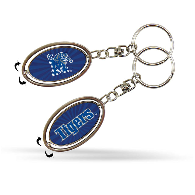 Memphis Tigers Spinner Keychain