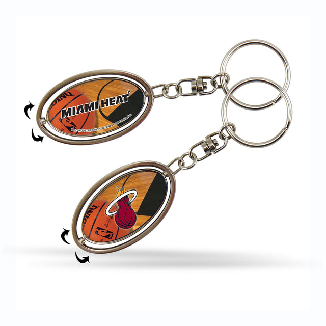 Miami Heat Spinner Keychain