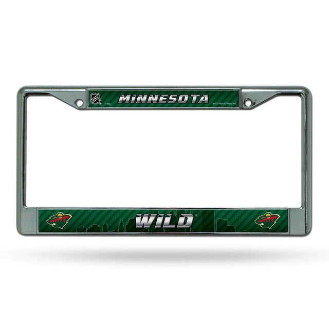 Minnesota Wild Chrome Frame