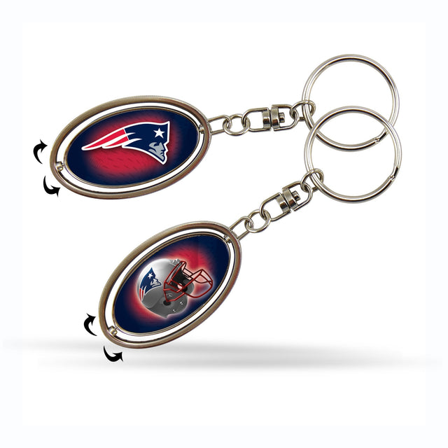 Llavero giratorio de los New England Patriots