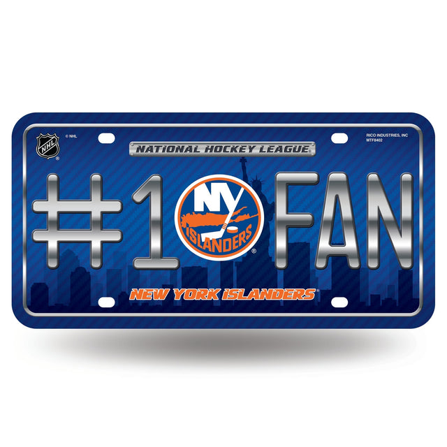 New York Islanders #1 Fan Metal Tag