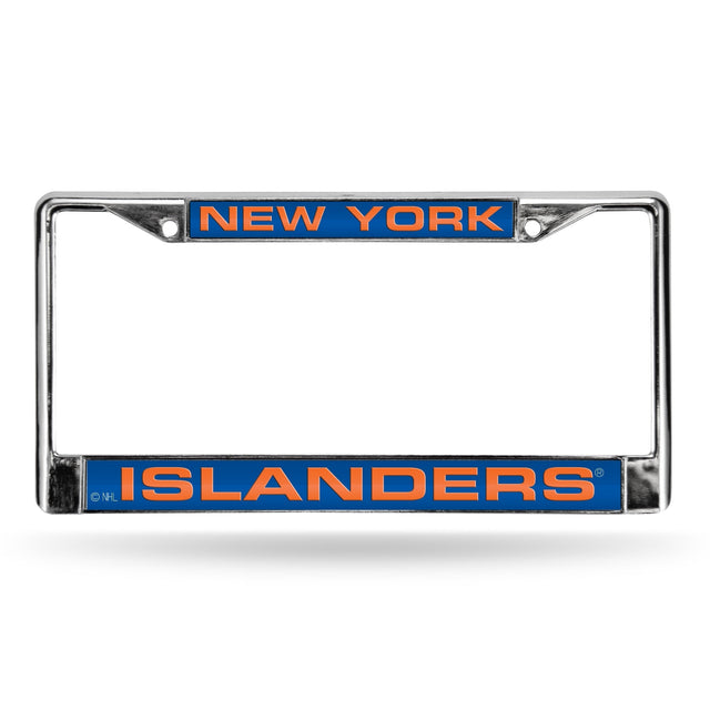 New York Islanders Laser Chrome Frame