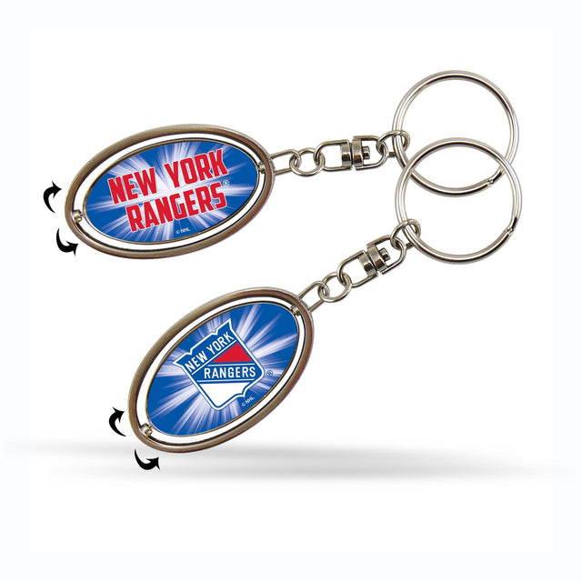 New York Rangers Spinner Keychain