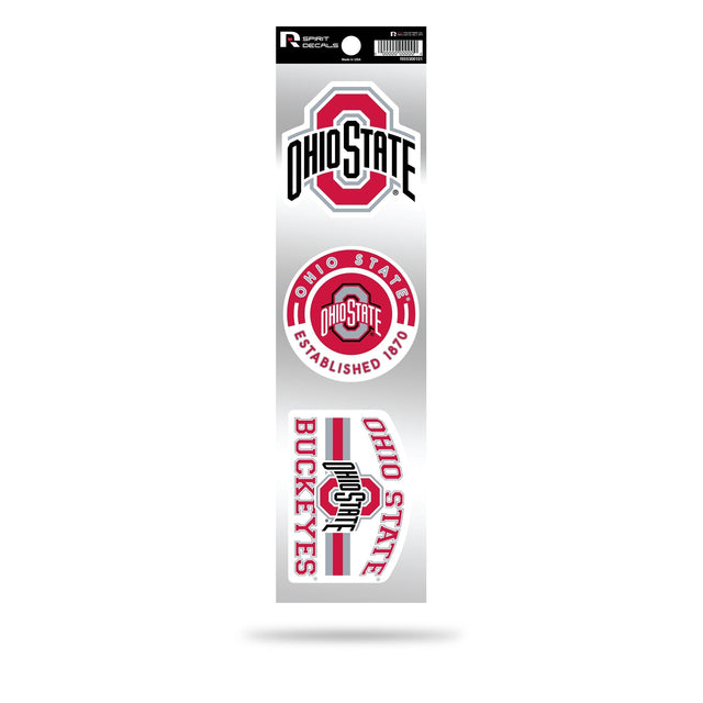 Ohio State University 3-Piece Retro Spirit Decals