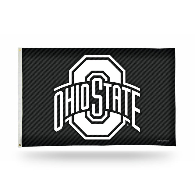 Ohio State University - Carbon Fiber Design - Banner Flag (3X5)