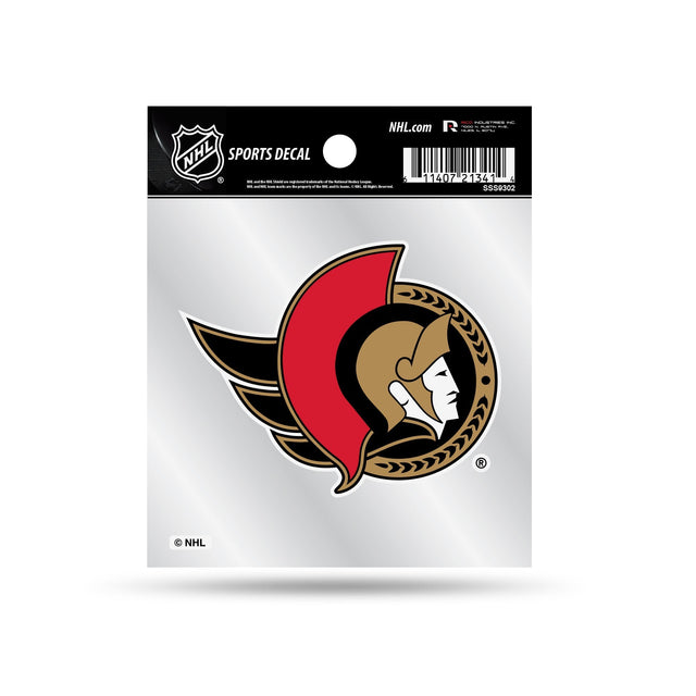 Ottawa Senators Primary Logo Small Style Weeded Decal (4"X4")