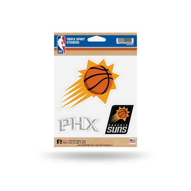 Phoenix Suns Triple Spirit Stickers