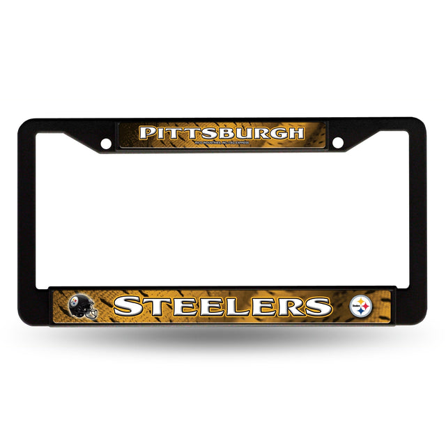 Pittsburgh Steelers Black Chrome Frame