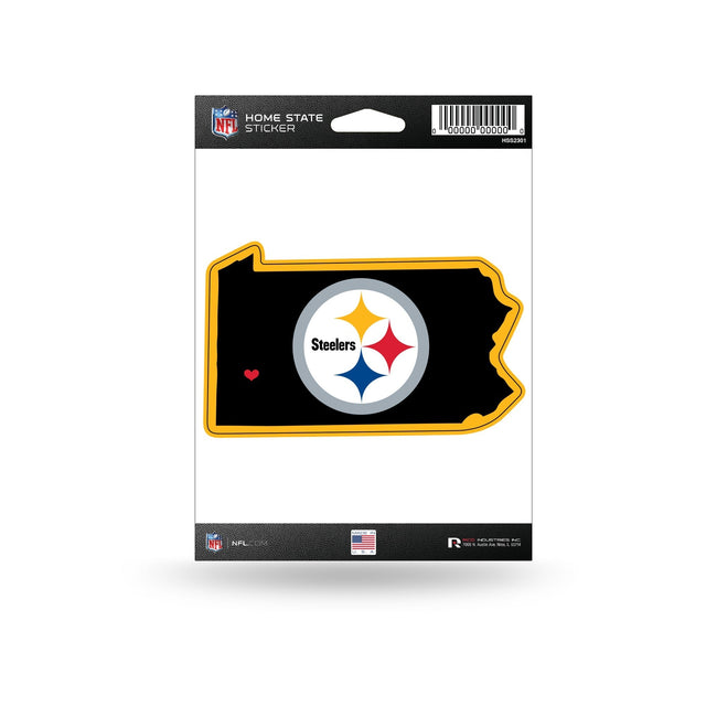 Pegatina del estado de origen de los Pittsburgh Steelers