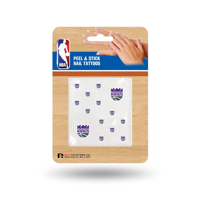 Sacramento Kings Nail Tattoos