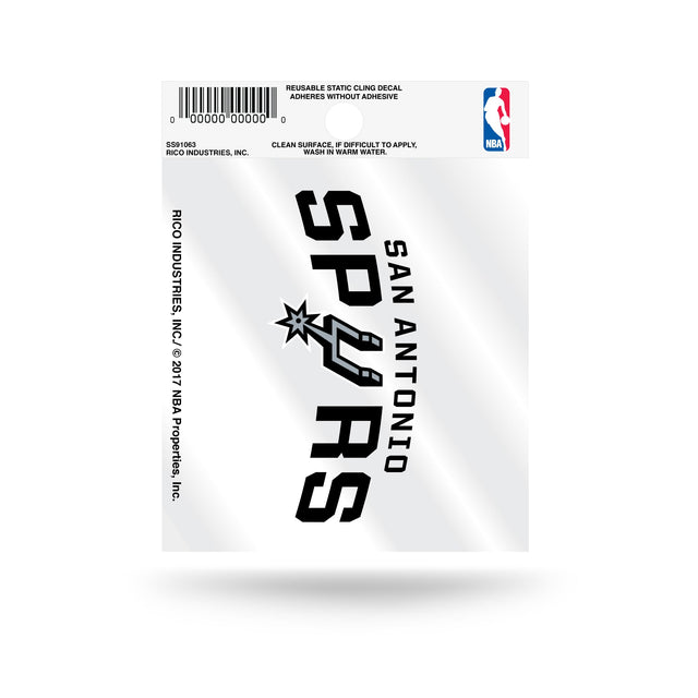 San Antonio Spurs Small Static Cling