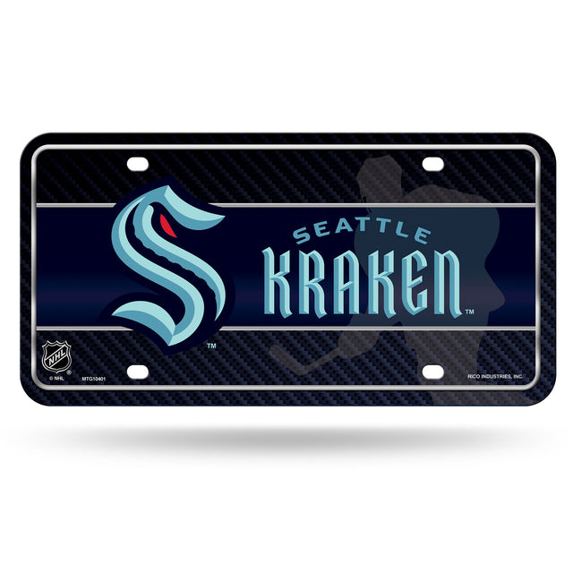 Seattle Kraken Metal Tag