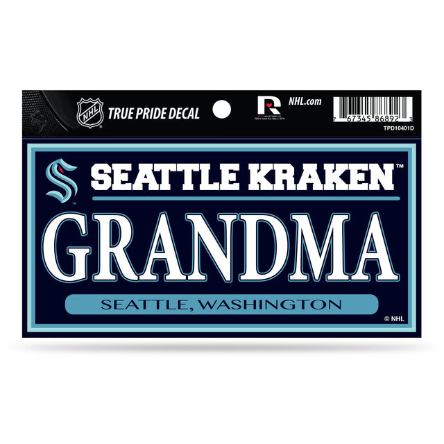 Calcomanía Seattle Kraken True Pride - Abuela