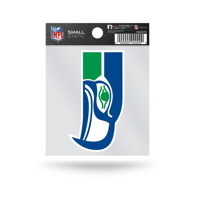 Seattle Seahawks Retro Green/Royal Small Static