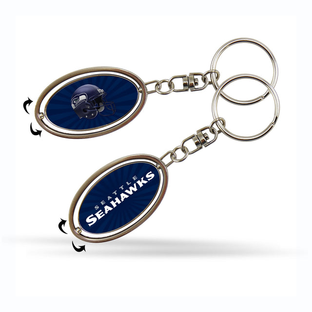 Seattle Seahawks Spinner Keychain