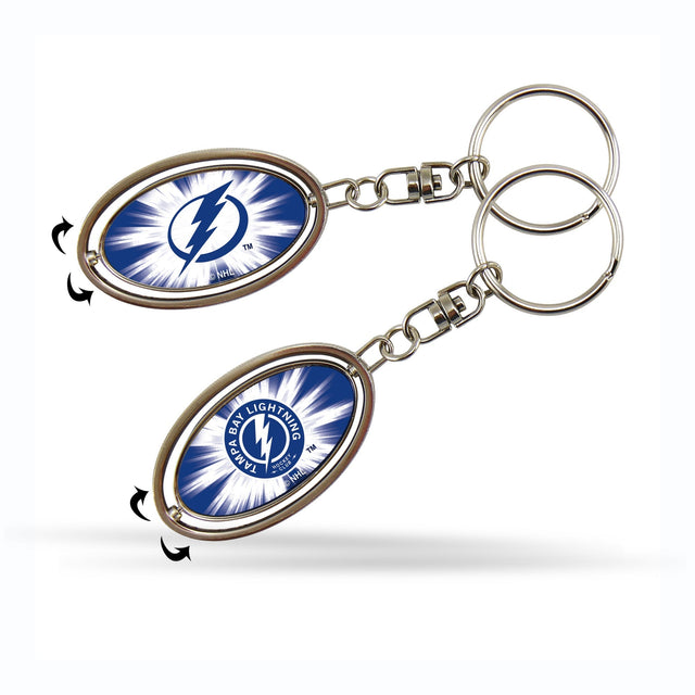 Tampa Bay Lightning Spinner Keychain