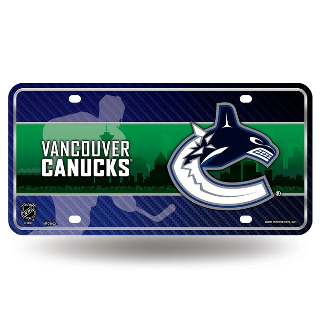 Vancouver Canucks Metal Tag