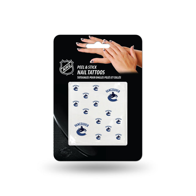 Vancouver Canucks Nail Tattoos