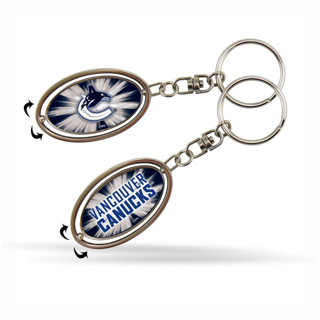 Vancouver Canucks Spinner Keychain