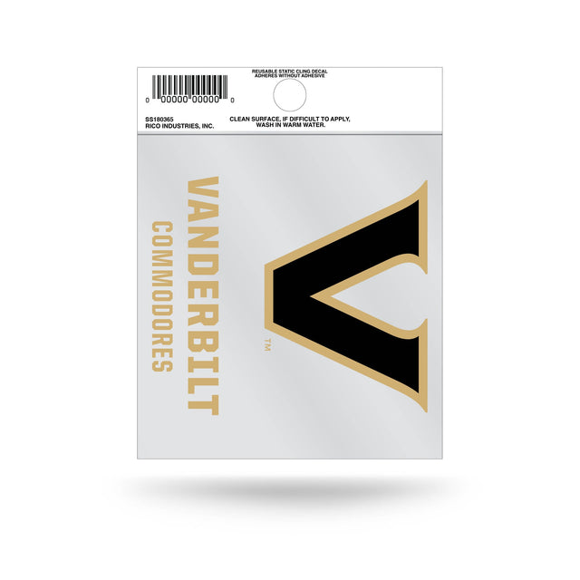 Vanderbilt Commodores Small Static Cling