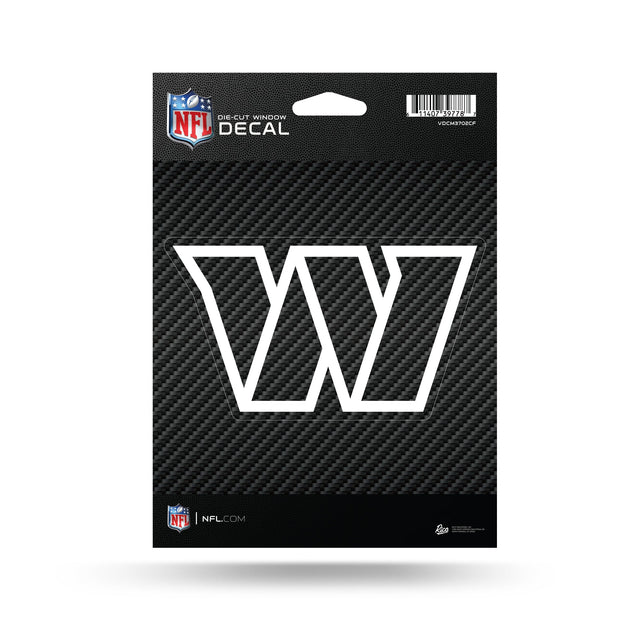 Washington Commanders - Carbon Fiber Design - Medium Die-Cut Vinyl Decal