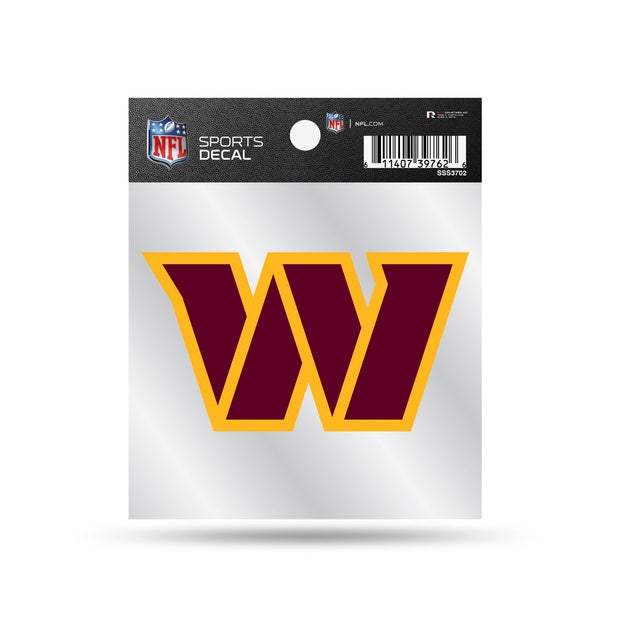 Washington Commanders Primary Logo Small Style Weeded Decal (4"X4")