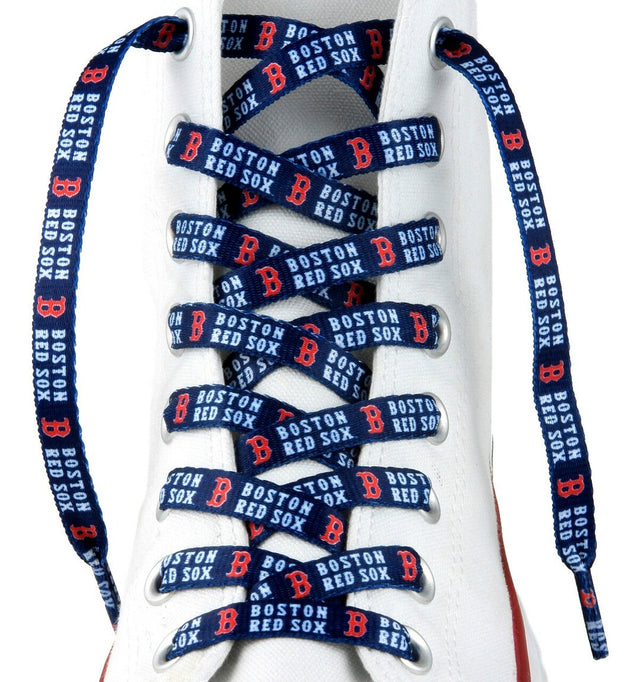 Cordones para zapatos de los Boston Red Sox de 54"