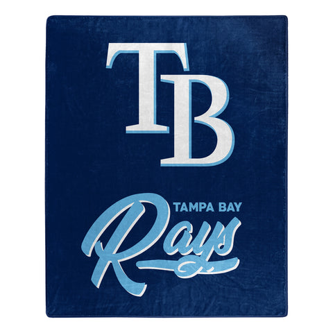 ~Tampa Bay Rays Blanket 50x60 Raschel Signature Design~ backorder