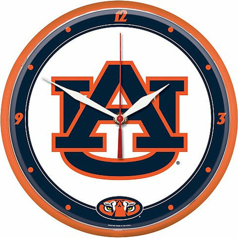 Auburn Tigers Clock Round Wall Style - Special Order