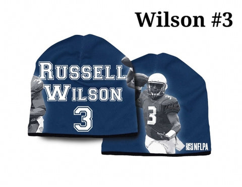 Seattle Seahawks Beanie Heavyweight Russell Wilson Design