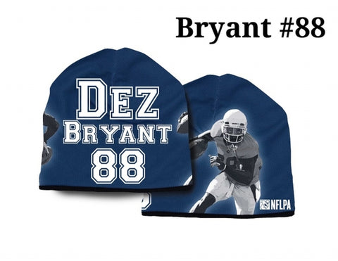 ~Dallas Cowboys Beanie Heavyweight Dez Bryant Design~ backorder