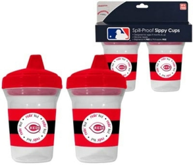 Vaso con tapa de los Cincinnati Reds (paquete de 2)