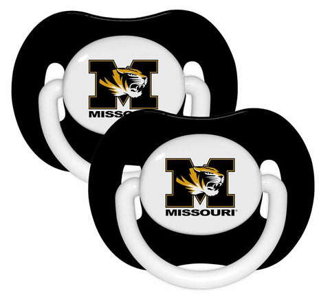 ~Missouri Tigers Pacifier 2 Pack - Special Order~ backorder