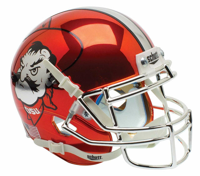 Casco de los Oklahoma State Cowboys Schutt réplica Mini XP cromado Pete alternativo n.º 10