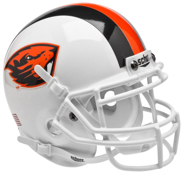 Oregon State Beavers Helmet Schutt Replica Mini Alternate 1 White