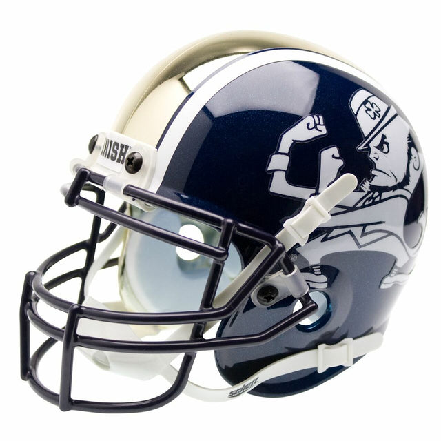 Casco Schutt mini de Notre Dame Fighting Irish (alternativo)