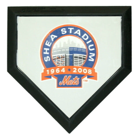 New York Mets Authentic Hollywood Pocket Home Plate - Shea Stadium Final Season Logo CO