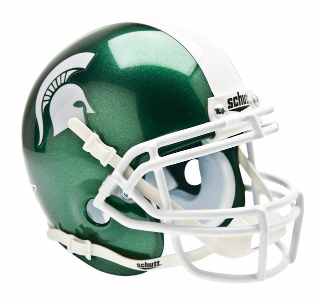 Casco Schutt Mini de los Spartans de Michigan State