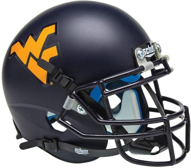 West Virginia Mountaineers Schutt Mini Helmet -