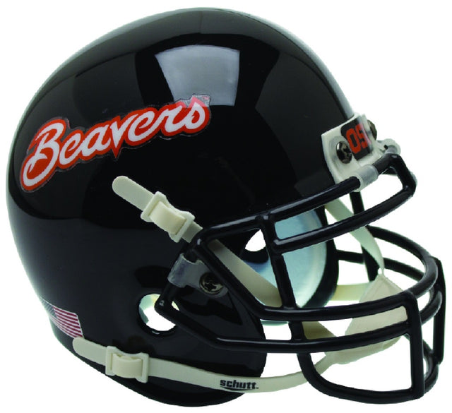 Oregon State Beavers Helmet Schutt Replica Mini Alternate 4 Script