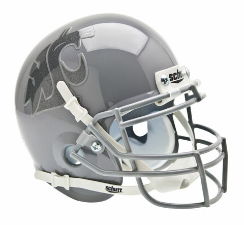 ~Washington State Cougars Schutt Mini Helmet - Gray Alternate Helmet #1 - Special Order~ backorder