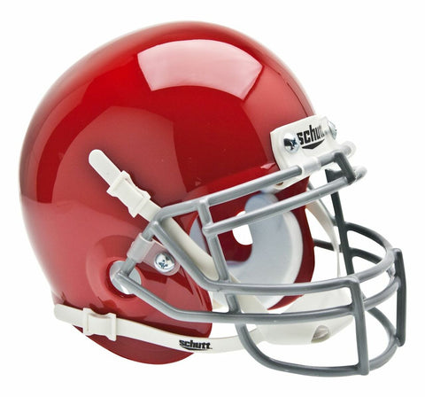 Ohio State Buckeyes Schutt Mini Helmet - Scarlet Alternate Helmet - Special Order