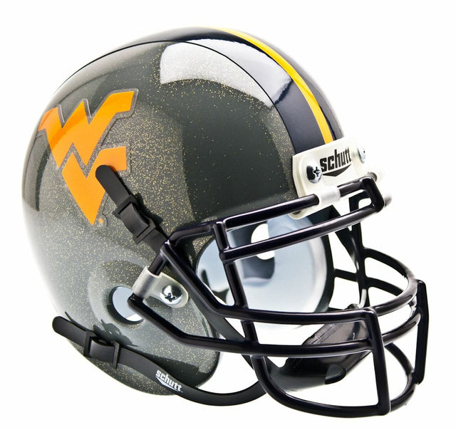 Casco Schutt Mini de West Virginia Mountaineers: casco alternativo n.° 1