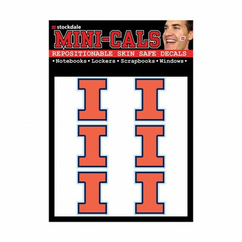 ~Illinois Fighting Illini Tattoo Face Cals Special Order~ backorder
