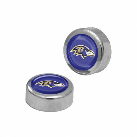 Baltimore Ravens Screw Caps Domed - Special Order