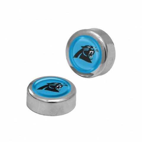 Carolina Panthers Screw Caps Domed - Special Order