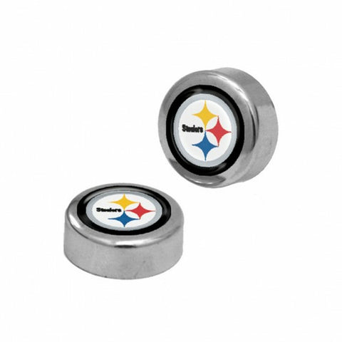 ~Pittsburgh Steelers Screw Caps Domed - Special Order~ backorder