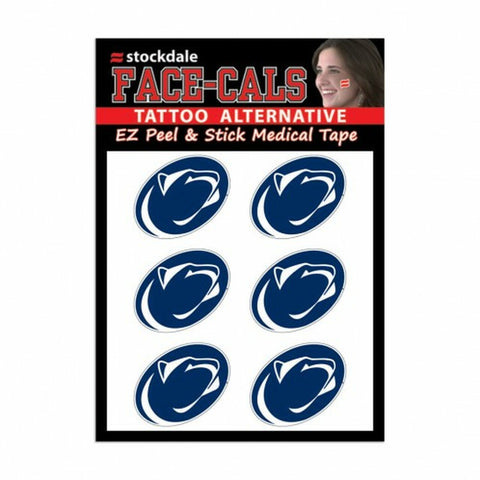 Penn State Nittany Lions Tattoo Face Cals Special Order
