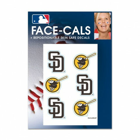 ~San Diego Padres Tattoo Face Cals Special Order~ backorder